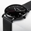 CRRJU New Men's Watch Ultra-thin Simple Business Men's Watch Fashion Watch Men