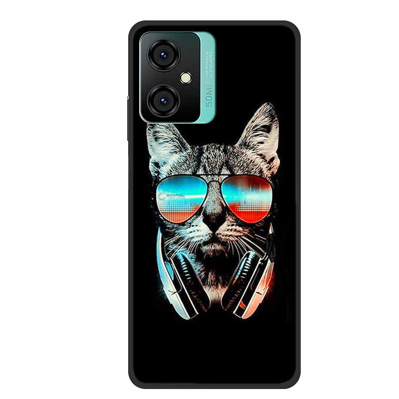 Чехол для Blackview Oscal C70 Мультяшное Животное Чехол для Телефона Роскошный Силикон ТПУ Для Blackview C70 C 70 Мягкие Защитные Чехлы Coque