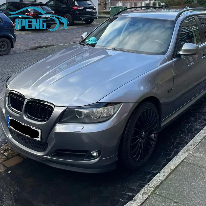 Для аксессуаров BMW 3 серии E90 Седан E91 Универсал 2005-2011 Обвес Автомобиль Передняя Фара Бровь Веко Отделка
