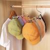 1Pcs Z-Shape Hat Rack Hat Organizer For Baseball Caps Creative Clothes Rack Space Saving Slip-Resistant Hat Hangers Storage