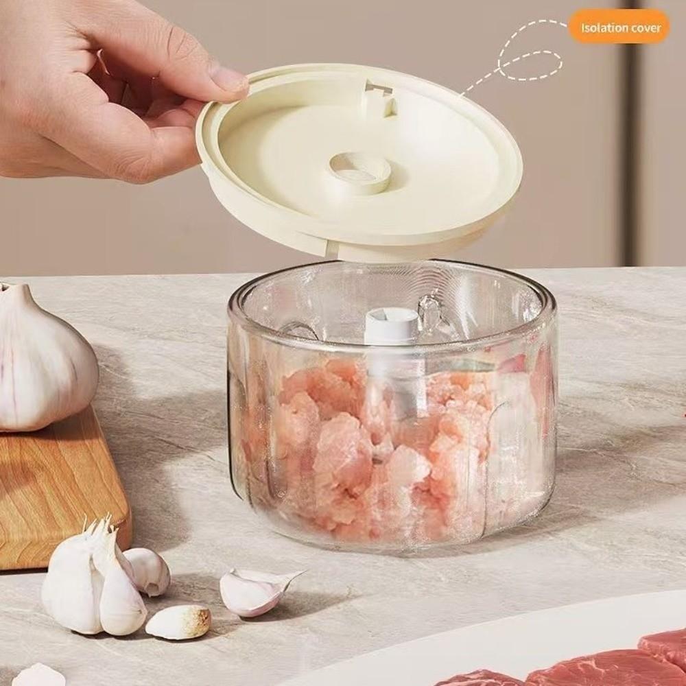 350ml Baby Food Processor Wireless Vegetable Grinder Multifunctional Mini Meat Grinder Camping