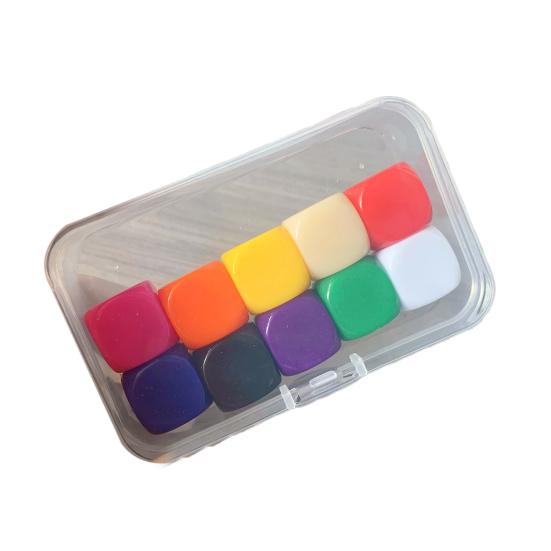 10Pcs Nostalgic Stone Catching Game with Storage Box Hand-Eye Coordination Jacks Stone Kids Adults Family Night Party Traditional Pebble Grabbing Toy