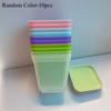 Plastic Plants Flower Pots Horticultural Mini Seedling Pots Succulent Square Nursery Pots Garden Accessoires with Drain Trays