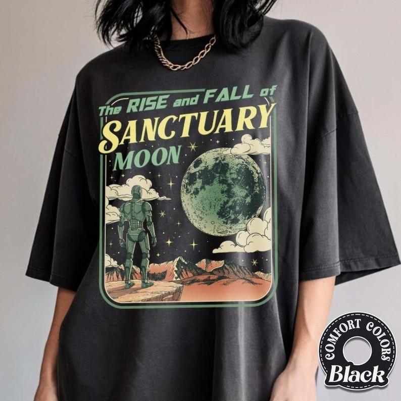 Sanctuary Moon Retro Space Explorer T shirt
