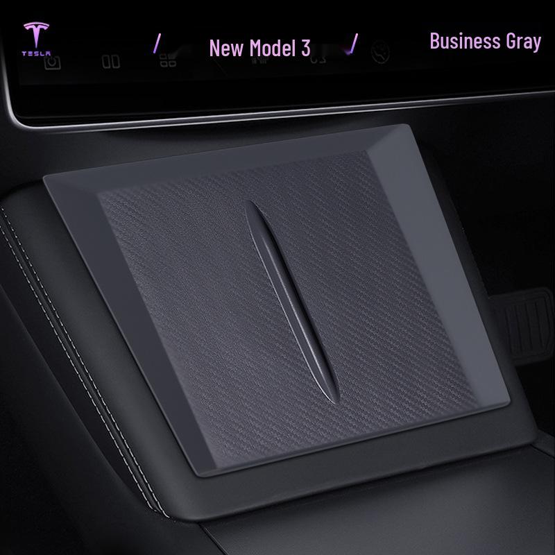 Беспроводная зарядка Tesla Model 3/Y, противоскользящий силиконовый коврик
