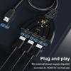 Переключатель HDMI 4K*2K Коммутатор-сплиттер 1080P Концентратор 3-в-1 HDMI-совместимый кабель HD 1080P Видеокоммутатор для DVD HDTV Xbox PS3 PS4