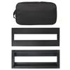 Small Guitar Effect Pedal Board with Carrying Bag 14.96x5.71 Inch Effect Pedalboard Guitar Pedal Plate Guitar Accessories