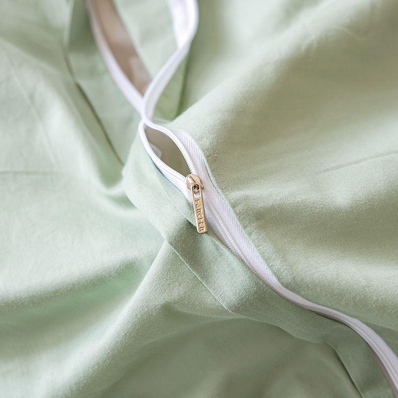 Cotton Embroidery Patch Embroidery Four-piece Cotton Quilt Cover Sheet Double Quilt Cover Sheet Bedding Set