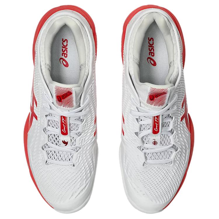 Asics Кроссовки мужские Court FF 3 Novak Clay White Electric Red 1041A521-966