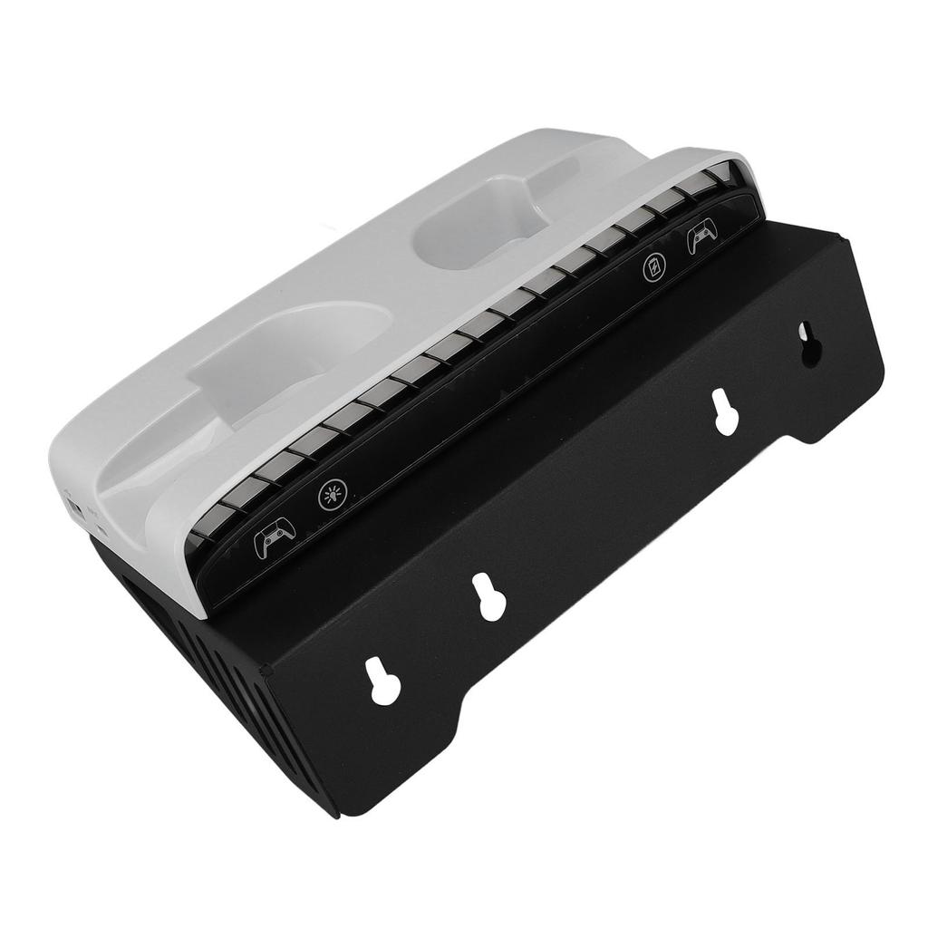 Зарядная станция для двух контроллеров с RGB-подсветкой, настенное крепление для игровой консоли, кронштейн для контроллера с гарнитурой