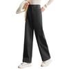 She Xiang Women's High-Waist Wool Blend Wide-Leg Pants T144K4003