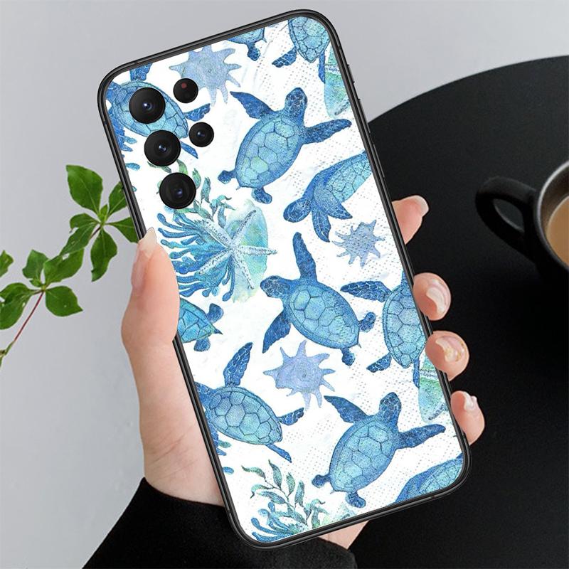 Чехол для телефона 'Морские черепахи' для Samsung Galaxy A55 A16 A56 A36 A23 A35 A15 A53 A54 A33 A34 A25 A05S A52 A52S A14 A13 A71