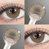 Eyeshare 1 Pair Serbia Contact Lenses for Eyes Gray Pupils Natural Big Black Eyes Contacts Beauty Makeup Soft Cosmetics