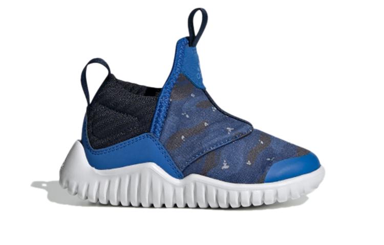 adidas Rapidazen I Низкие кроссовки для малышей Синий Белый Черный Младенцы и малыши EE9332