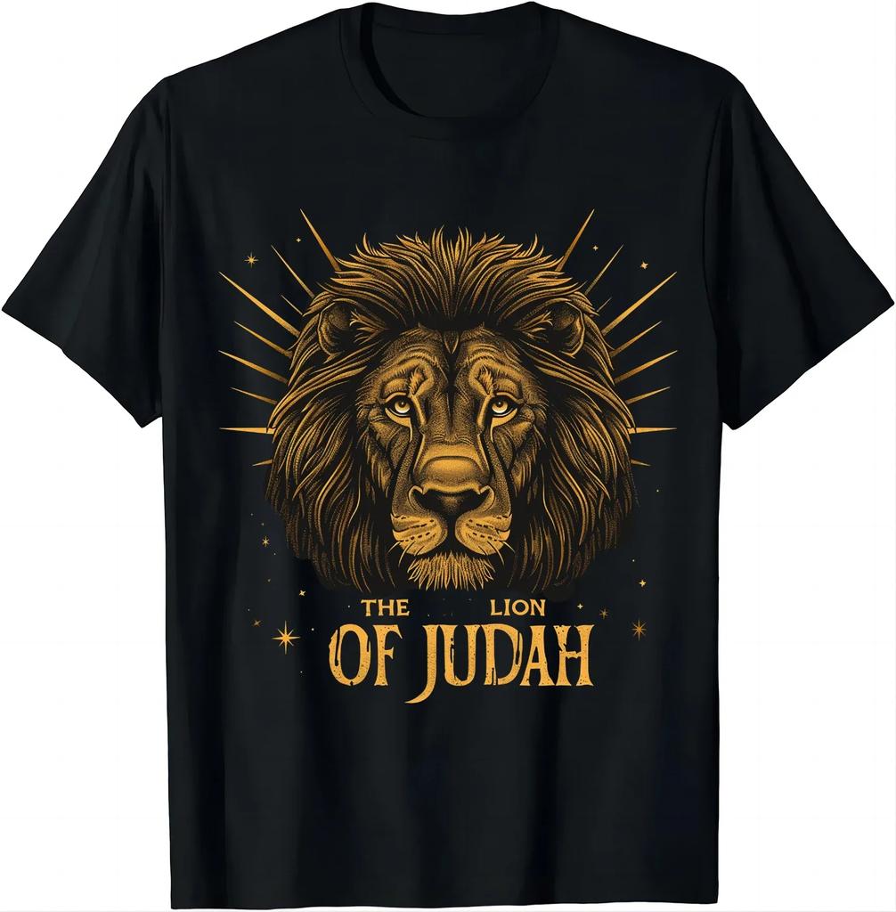 Jesus Lion of Judah Christian Gift for  Women T-Shirt  Vintage T Shirt  Animal Tops  Ropa  Ropa Mujer