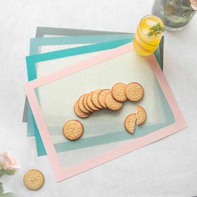 Противень для выпечки с силикагелем, силикагель FDA, стекловолокно, подходит для сахара, хлеба, макарон, пиццы, барбекю и выпечки.