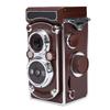 Vintage Digital Camera Portable TLR   Retro 2.7K Video 24MP Autofocus Vlog Camera Manual Joystick for Beginners Teens Adults