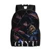 Модные Хэллоуин Демон Убийца Рюкзаки Его Сумка mochila Рабочий Офисный Застежка-молния Rucksack