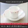 Forbidden City Merchandise Suet Jade White Porcelain Cover Bowl Teacup Ceramic Tea Set Tea Bowl Sancai Tea Set Household Kung Fu Tea Set