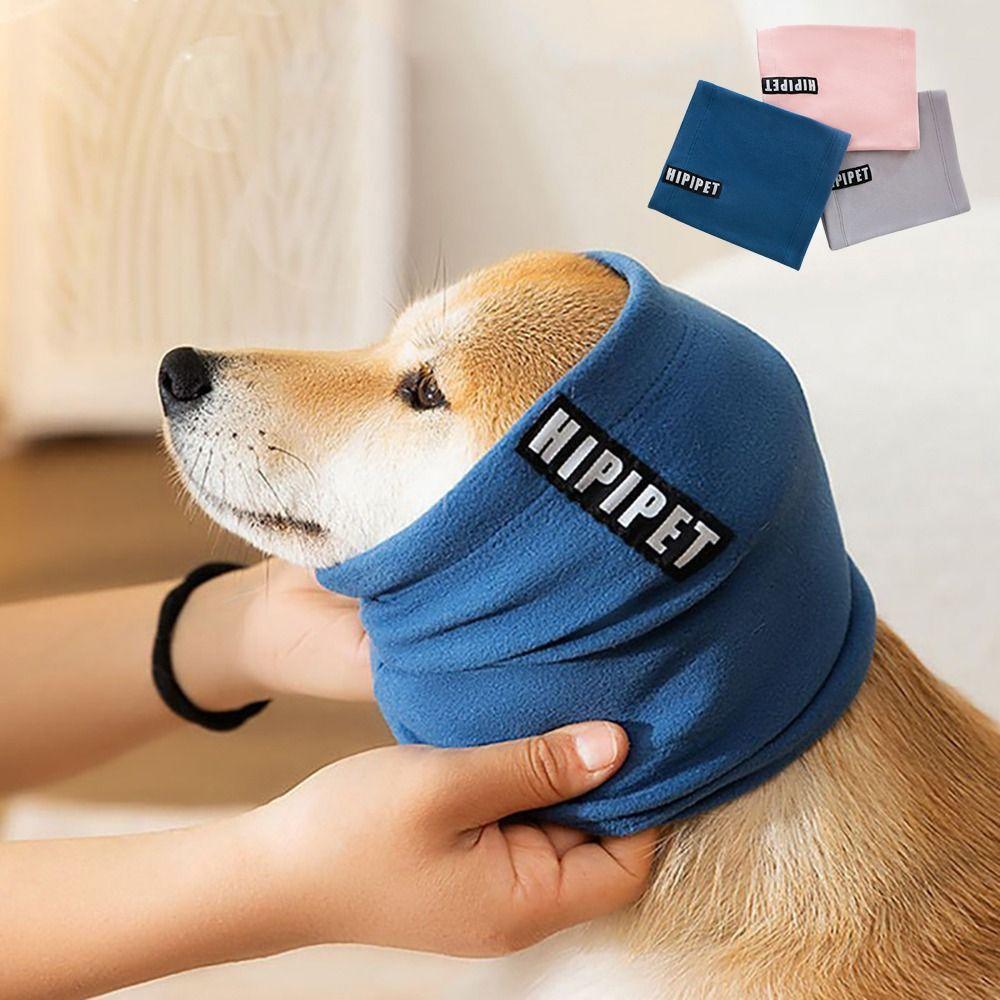 Теплый шейный платок для домашних животных, наушник для кошек, шарф для маленьких, средних и больших собак, щенков