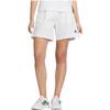 adidas Повседневные шорты женские белые средние HF2463
