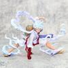 One Piece Figurine of Monkey D. Luffy with the Awakening of the God of the Sun, Nika's Fruit, Featuring White Hair