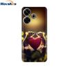 Чехол для Xiaomi Poco M6 4G Capa For Funda de teléfono Redmi 13 4G Задняя крышка For Etui Xiaomi Redmi 13 PocoM6 4G Phone Coque Para