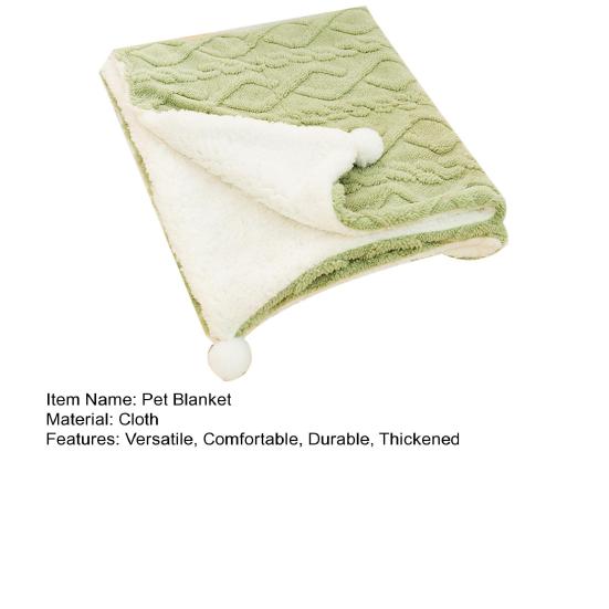 Одеяло для домашних животных, теплое, мягкое, удобное, плюшевое одеяло для собак и кошек, утолщенное теплое одеяло для домашних животных