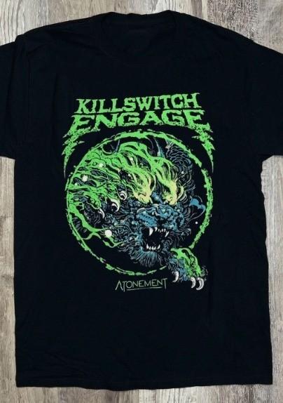 Футболка Killswitch Engage Хлопок Черный Унисекс Подарок Фанатам PP3069