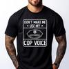 Полицейский Коп Графические Футболки Camisas De Hombre Печатные С Коротким Рукавом Роскошная Одежда Дышащая Печатная
