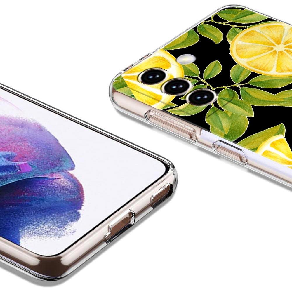 Средиземноморский Лимон Чехол для Телефона Для Samsung Galaxy S22 5G S20 Ultra S21 FE 5G S10E S9 S8 S10 Plus Note 20 10 Прозрачный Силиконовый Чехол