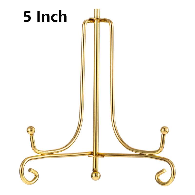 Железная подставка, металлическая подставка для мольберта, декоративная тарелка для фоторамки, книги, противоскользящая витрина, полка для тарелок, домашний декор