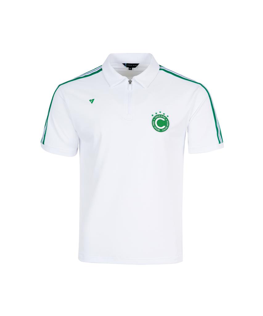 CREVE9 Functional Pique Capri Polo Wh