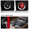 Luxury Carbon Fiber Car Engine Start Stop Button Sticker Cover For Toyota 86 New