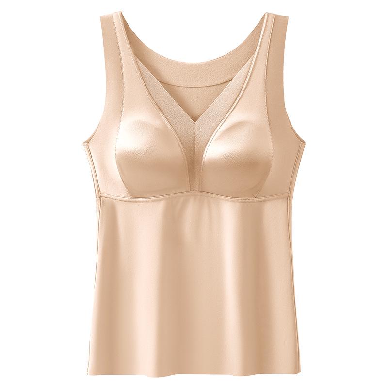 Кружевной атласный антибактериальный бюстгальтер с согревающей спинкой и эффектом разглаживания - Женский 10A с комфортной поддержкой