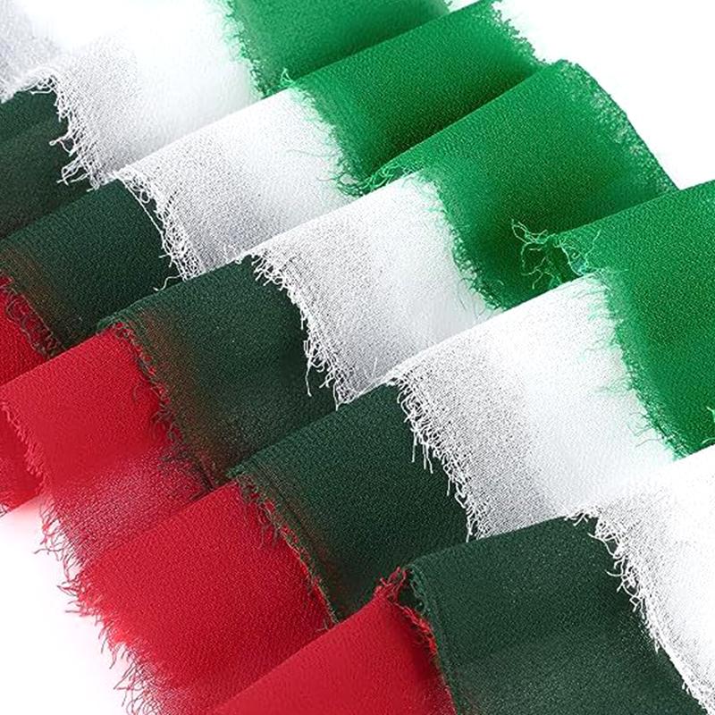 1 рулон свадебных пригласительных билетов, сделай сам, рождественская упаковка, шелковая лента с необработанным краем, порванная вручную