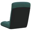 Foldable Floor Chair Dark Green 71x51x62 cm Fabric