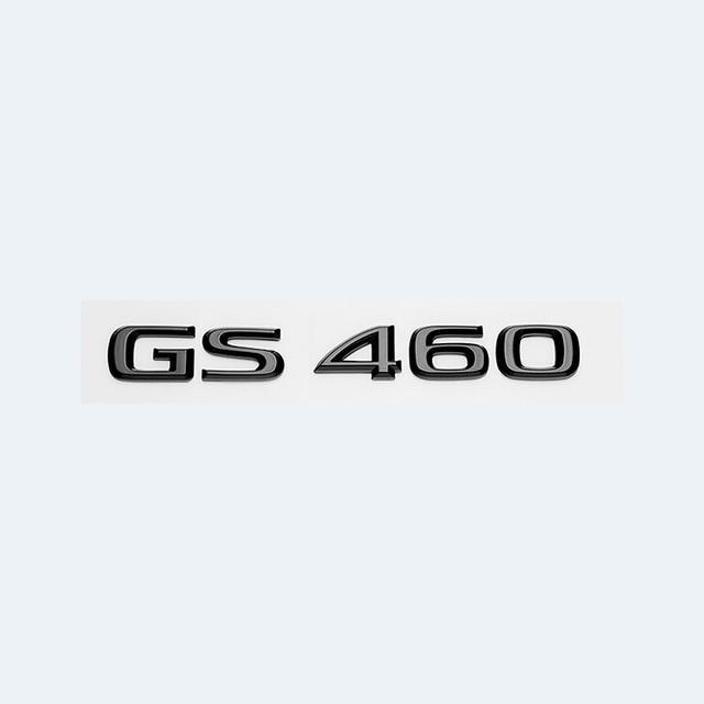 Для Lexus GS200t GS250 GS300 GS350 GS430 GS460 GS450h HYBRID задний багажник с логотипом глянцевый черный ABS эмблема модернизация с надписью