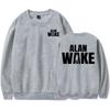Игровой свитшот Alan Wake 2 с круглым вырезом, флис, длинный рукав, унисекс, уличная одежда, повседневный, с графическим принтом, пуловеры