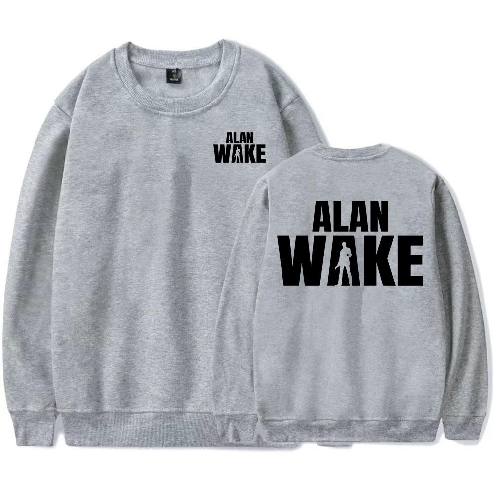 Игровой свитшот Alan Wake 2 с круглым вырезом, флис, длинный рукав, унисекс, уличная одежда, повседневный, с графическим принтом, пуловеры