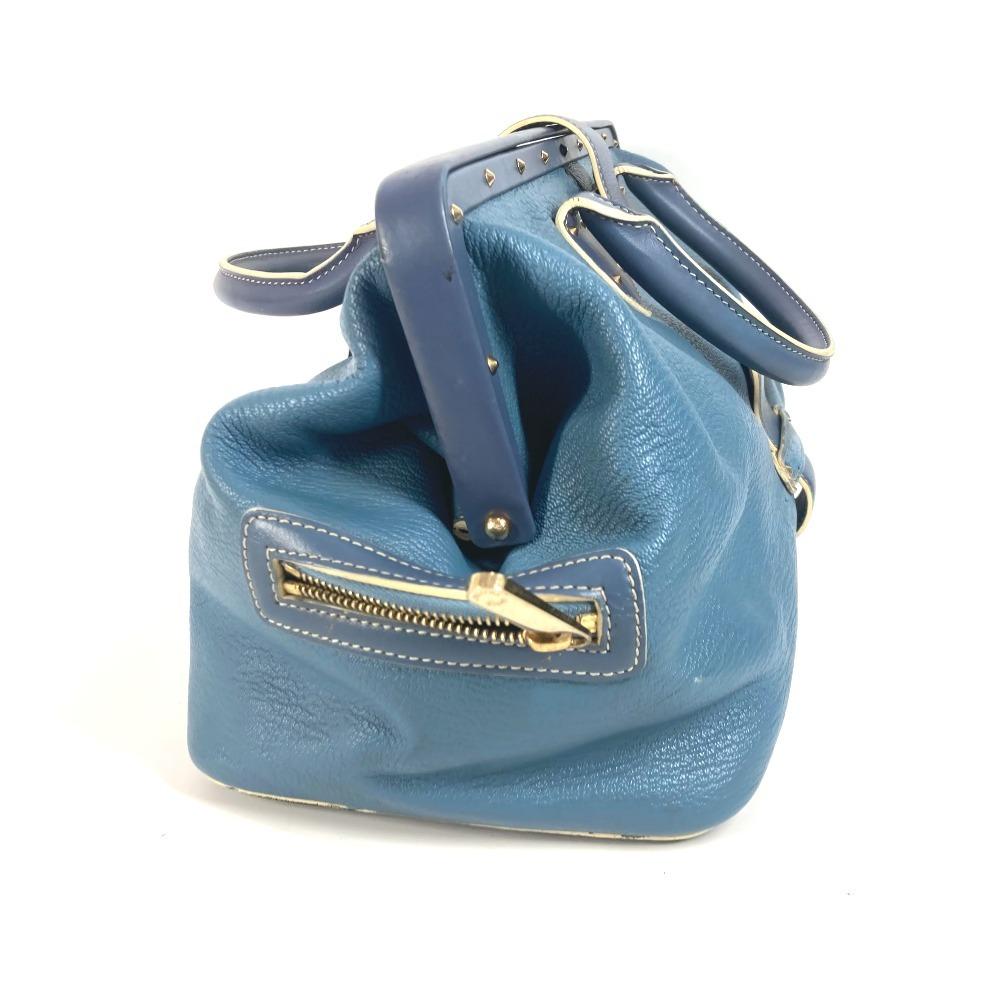 Louis Vuitton Suhali Angence New GM Tote Bag Hand Bag Suhari leather blue