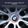 BMW GROUP 4pcs 56mm/68mm Car Wheel Hub Center Cover Replacement Parts, Suitable BMW F07 F18 G30 G31 G38X5G05 G60 X5E53 X3G01 F40 ZIPCA1