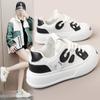 Women's Casual Chunky Platform Sneakers Non-slip Walking Shoes Summer Low Top Running Shoes Lace Up Breathable Sneakers for Women
