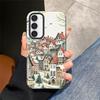 Мягкая обложка Чехол Capa для Samsung Galaxy S25 A56 A16 S23 A36 S23Ultra S20 FE S25Ultra S24 Ultra A26 A Тихая рождественская ночь