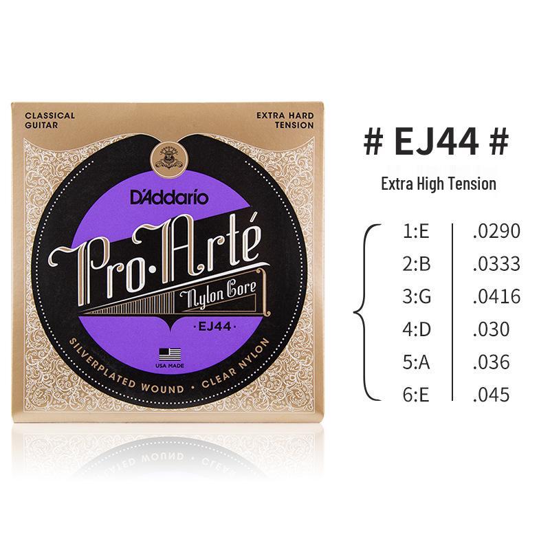 D'Addario EJ45/46 Набор струн для классической гитары, высокое натяжение