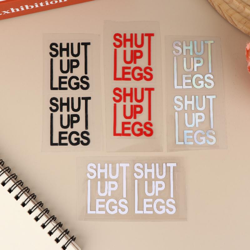 2 шт. Наклейки на верхнюю трубу рамы велосипеда Заткнитесь, ноги Велосипедная наклейка Водонепроницаемая виниловая наклейка Украшение Для аксессуаров для горного велосипеда