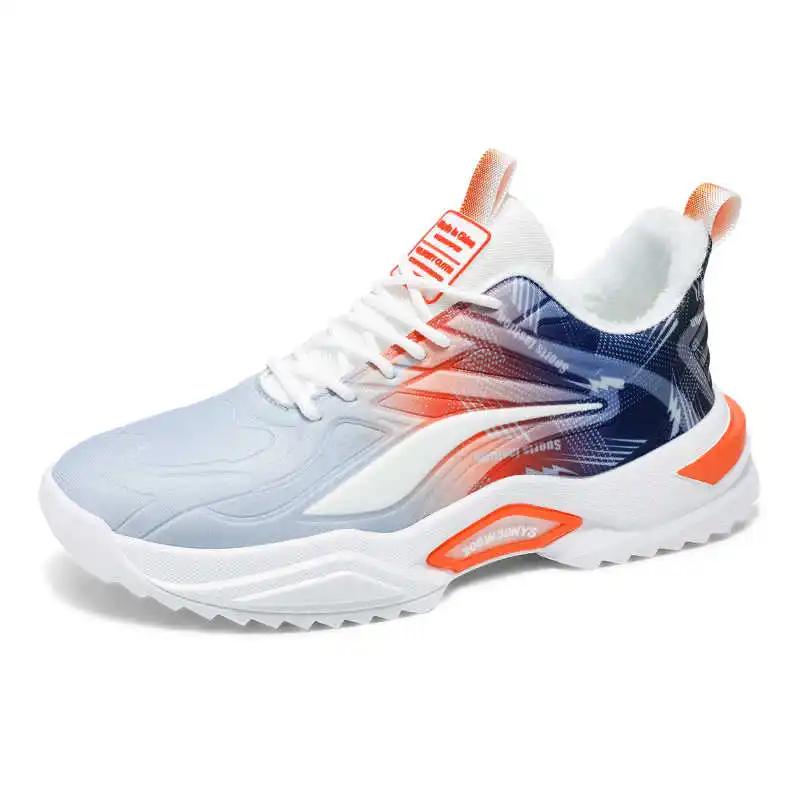 Super Big Size Lace-up Brown Sneakers For Women Casual Silver Women's Tennis Retro Shoes For Women Sport Mobile Technology