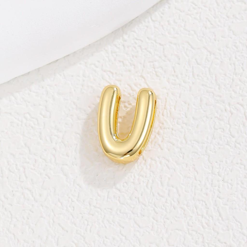 Регулируемый стальной браслет с 26 буквами английского алфавита - Ремешок для часов 10 мм, Ювелирное украшение для рук