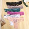 Ladies Underwear Sexy Lace Thongs Sexy Low Waist Underwear Women Solid Comfortable Breathable Lingerie