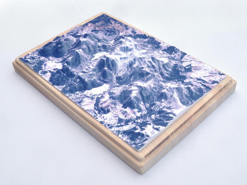Kamitake Mountains "Kuju 1/70,000 (Winter)" (kit)